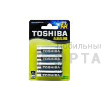 Элемент питания TOSHIBA LR6 4BL 4/card (4/48/192)