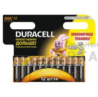 Элемент питания Duracell LR03 BL12 BASIC  (12/144/34272)