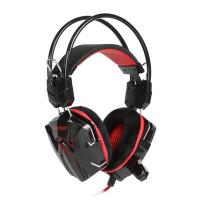 Наушники игровые Smartbuy SBHG-1300 RUSH SNAKE, черная/красная