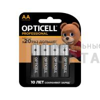 Элемент питания OPTICELL PROFESSIONAL LR6 BL4 (4/48/192/16128)