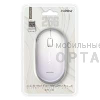 Мышь беспроводная Smartbuy 266AG (SBM-266AG-W) белый (1/40) Мышь беспроводная Smartbuy 266AG (SBM-266AG-W) белый (1/40)