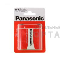 Элемент питания PANASONIC  3R12 (квадрат) Zinc Carbon BL1   (12/48)