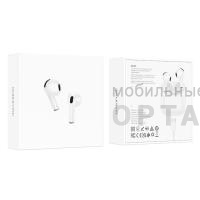 Наушники внутриканальные BOROFONE BW83 True, , пластик, микрофон, bluetooth 5.4, цвет: белый (1/22/132)