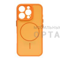 Чехол Matte MagSafe с защитой камеры в техпаке, iPhone 13/14, Orange