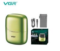 Электробритва мужская VGR V-364, защита IPX7, зеленый