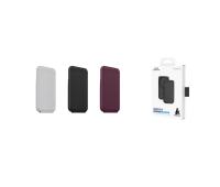 Картхолдер магнитный KEEPHONE MAGFOLD Leather KP-MCB-07 Burgundy