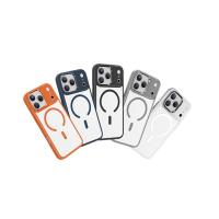 Чехол KEEPHONE ARMOR GRIP MAGSEFE CLEAR CASE для iPhone 18 Pro/17 Pro BLUE