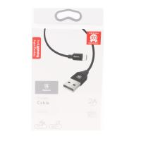 Кабель USB to Lightning Baseus CALYW-01 Yiven, 1.2м, 2.1A, черный