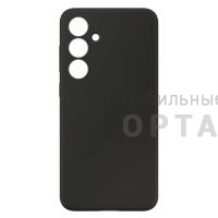 Чехол силикон COVER, бархатная подкладка в упаковке, Redmi Note 14, черный