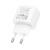 Блок питания сетевой 1 USB HOCO CS52A Surplus, 3.0A, PD18Вт, цвет: белый (1/30/180)