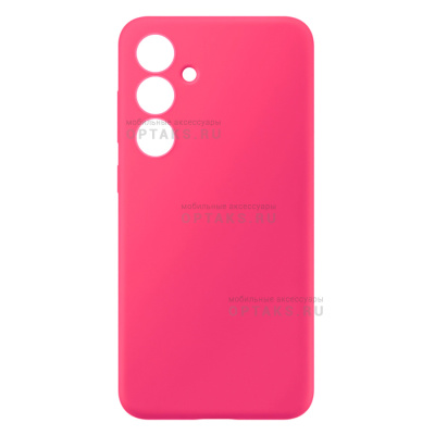 Чехол силикон COVER, бархатная подкладка в упаковке, Realme C85, розовый