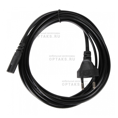 Кабель для аудио-видео техники IEC-320-C7, 2-pin 3m ,черный, iOpen<ACE023-3.0M> (1/100)