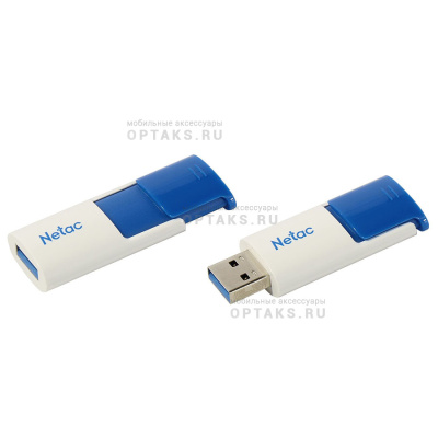 Флешка USB3.0 128 Гб  Netac U182 синий