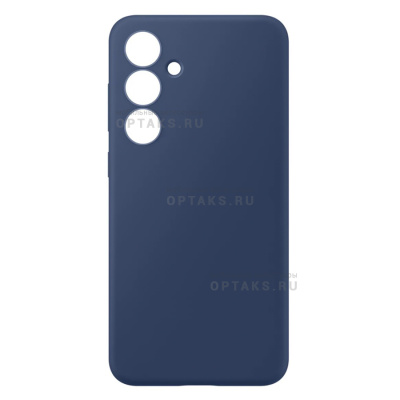 Чехол силикон COVER, бархатная подкладка в упаковке, Redmi Note 14s, синий
