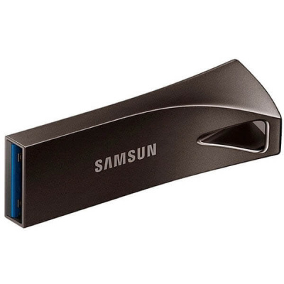 Флешка USB3.1 256 Гб Samsung  Bar Plus  темно-серый